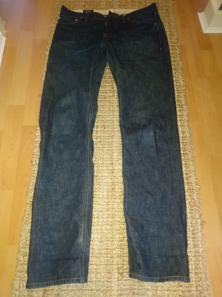 Hiut Denim Jeans after first wash